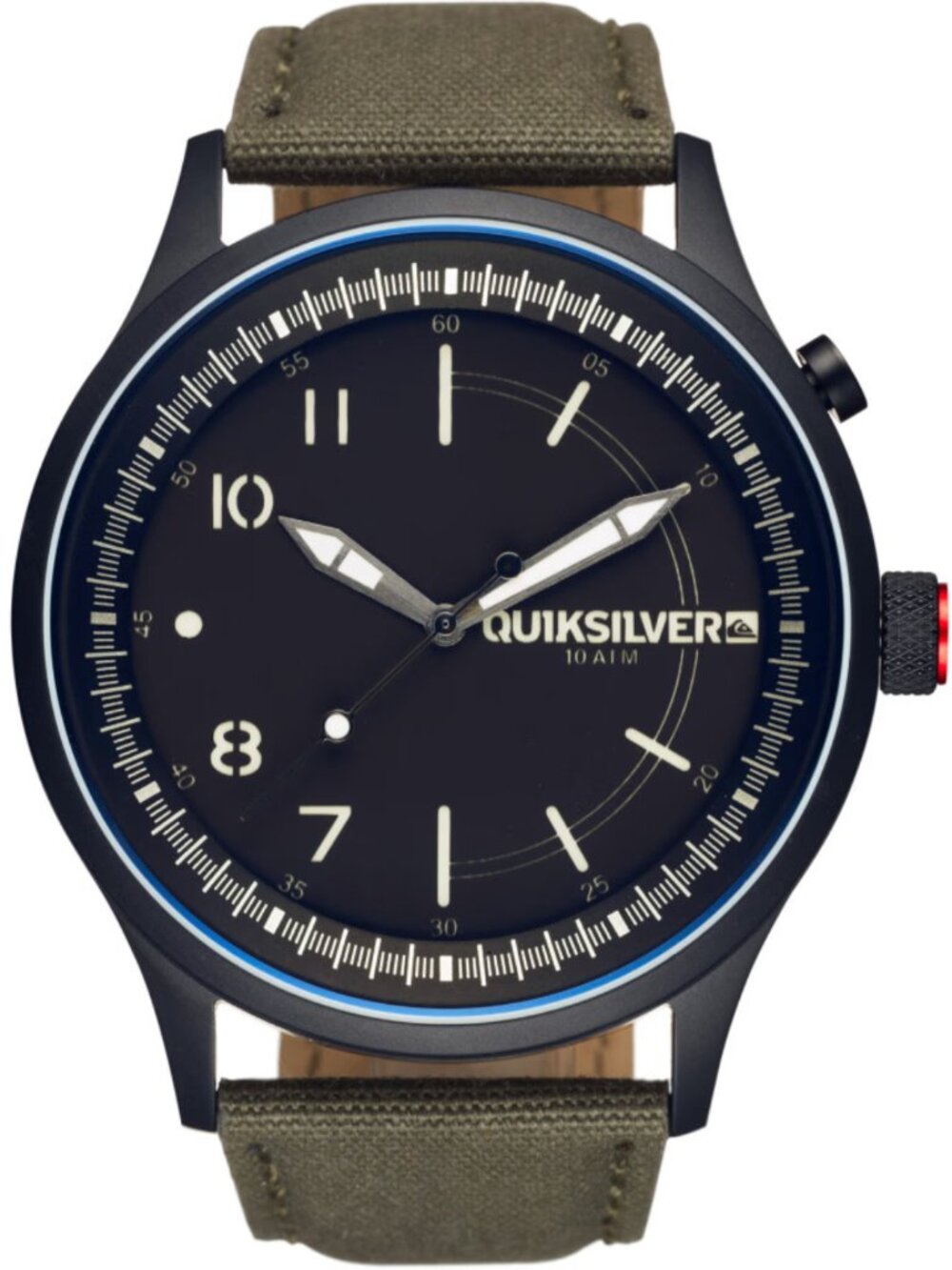 Quiksilver Admiral Canvas Strap Watch (Vintage/Discontinued Find!)